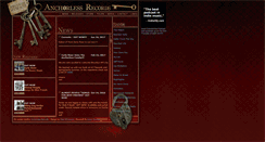 Desktop Screenshot of anchorlessrecords.com